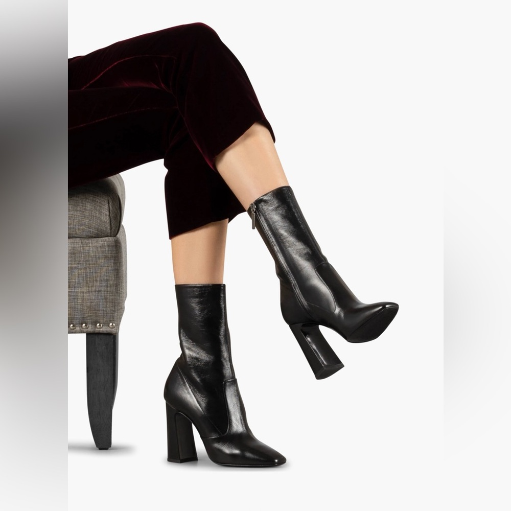 NEW Saint Laurent Maddie Ankle Bootie Size 40 - Picture 10 of 10
